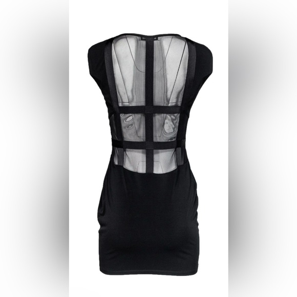 Elizabeth & James - Black
Mesh Trim Dress - Picture 2 of 7